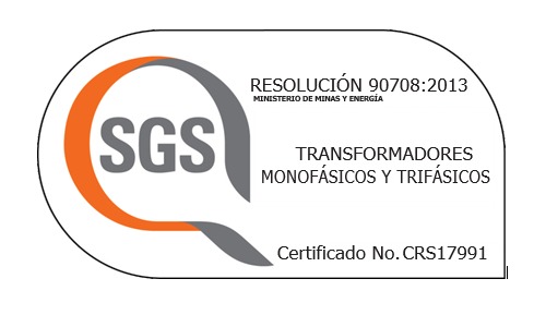 SGS Certificación Transformadores Induelectro.